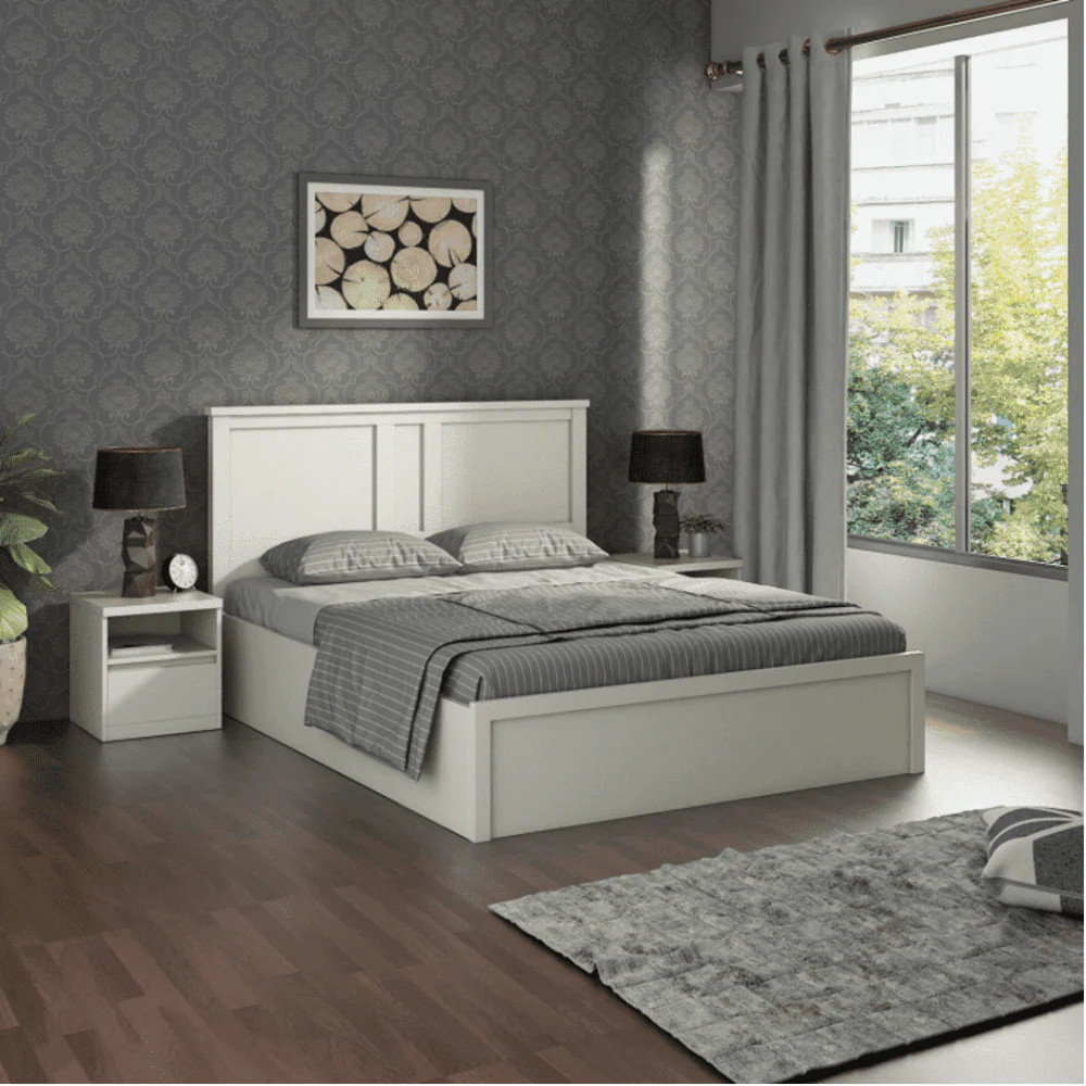 Heliosu Polish Bed-in-White Color