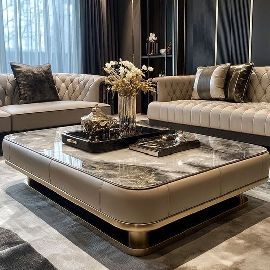 Modern look marble type Centre table