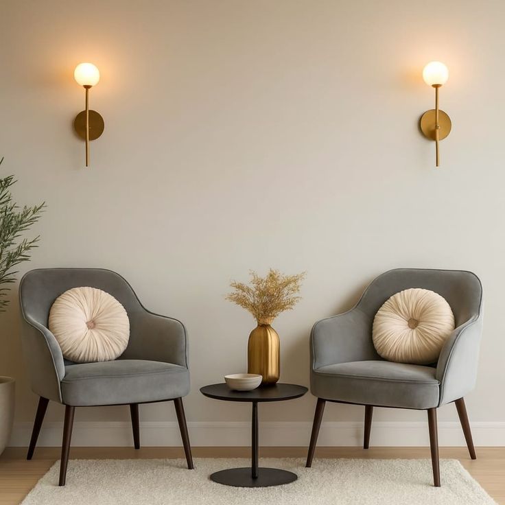 modern silver lounge chair