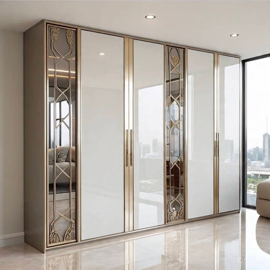 Aura display panel wardrobe