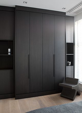 Wooden polish color wardrobe